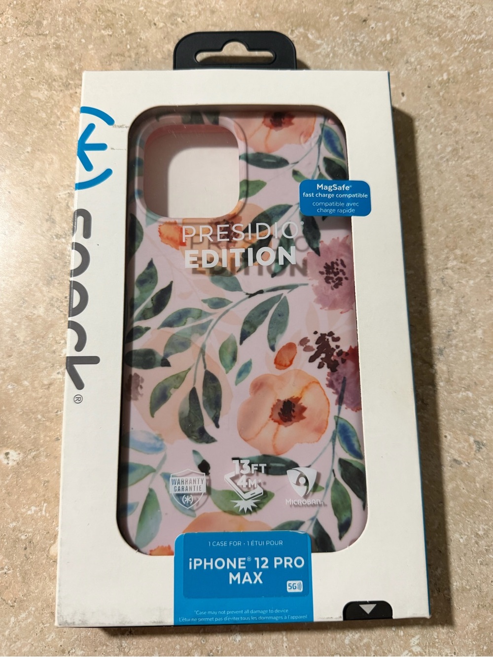 Speck iPhone 12 Pro Max Case - Blush Pink Floral